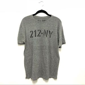 Grey Men’s 212 NY (area code) super soft tee